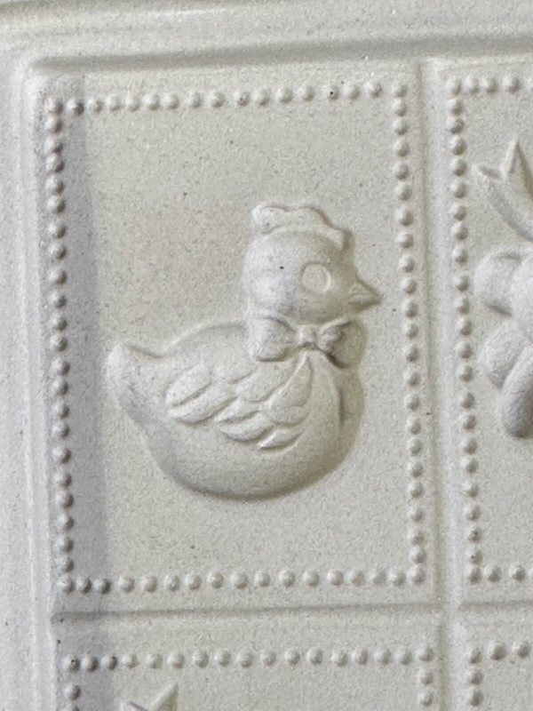 Vtg Brown Bag Cookie Art Mold 1989 Easter Bunnies Sheep Chickens Butter Molds gallery