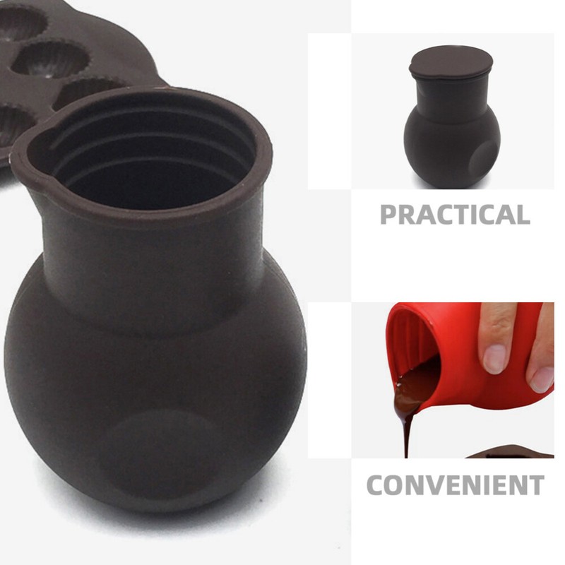 2pcs Chocolate Melting Pot Butter Sauce Milk Microwave Baking Pouring Tool gallery