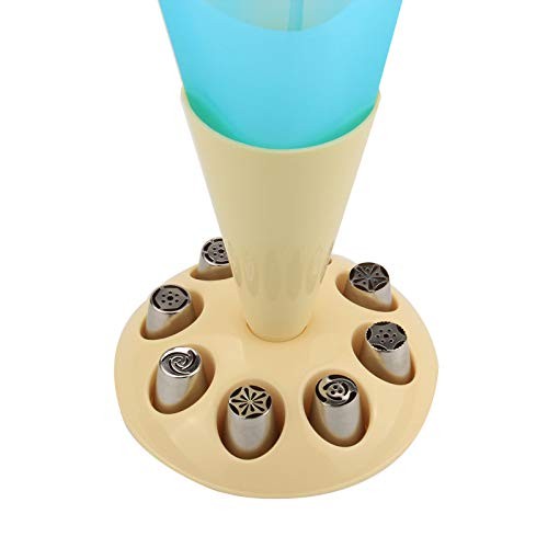 Pastry Icing Bag Holder Stand with 8 Holder Slots for Baking Accessories gallery