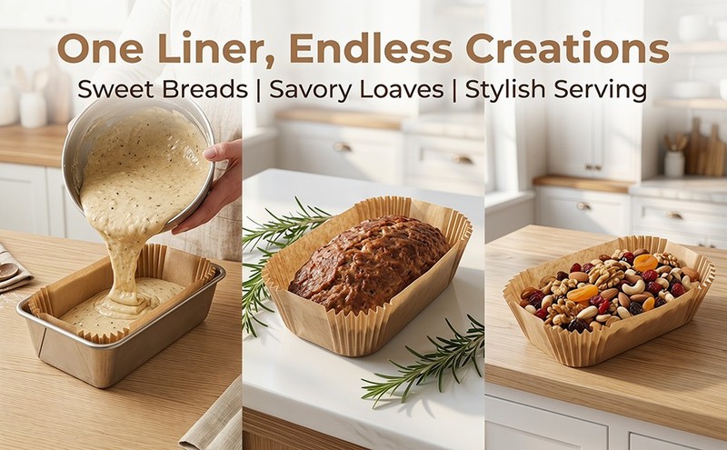 150Pcs Loaf Pan Liners, 9X5inch Parchment Paper Liners for Cooking Bread gallery
