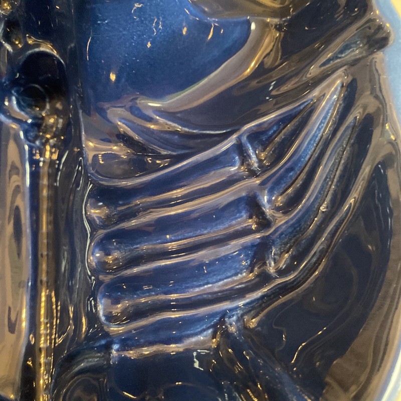 Cathrineholm Graham Kerr Ironstone BLUE Lobster baking Mold Galloping Gourmet gallery
