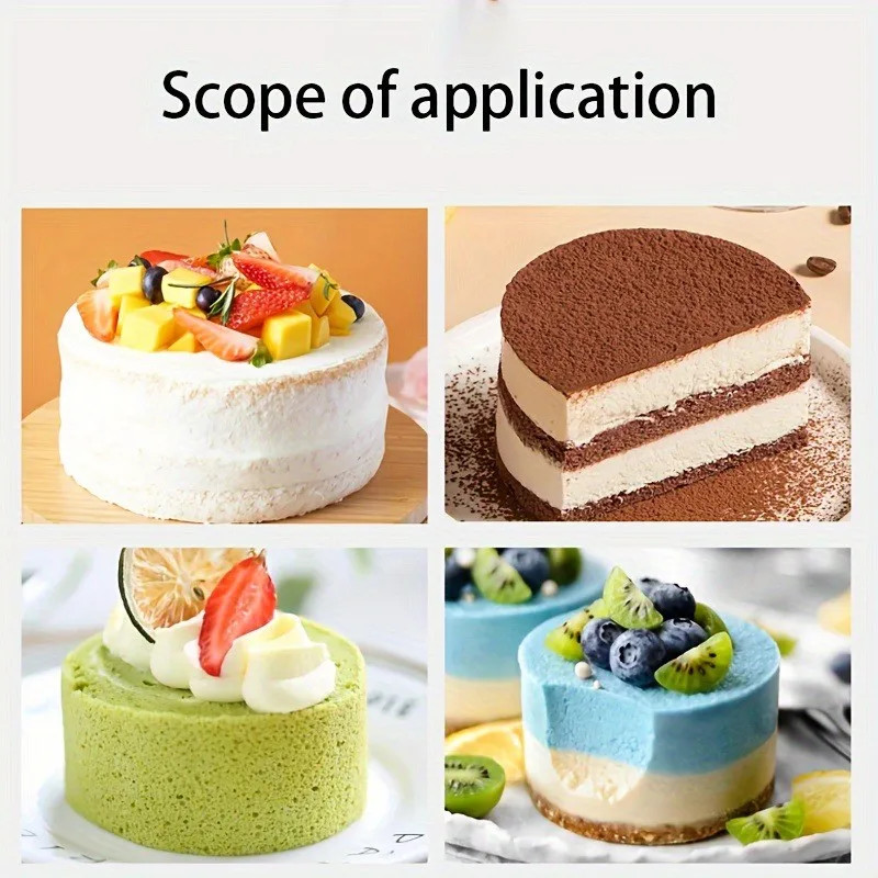 Cake Divider 26Cm, Stainless Steel Slicing Guide, Even Portion Cutter for Baking gallery