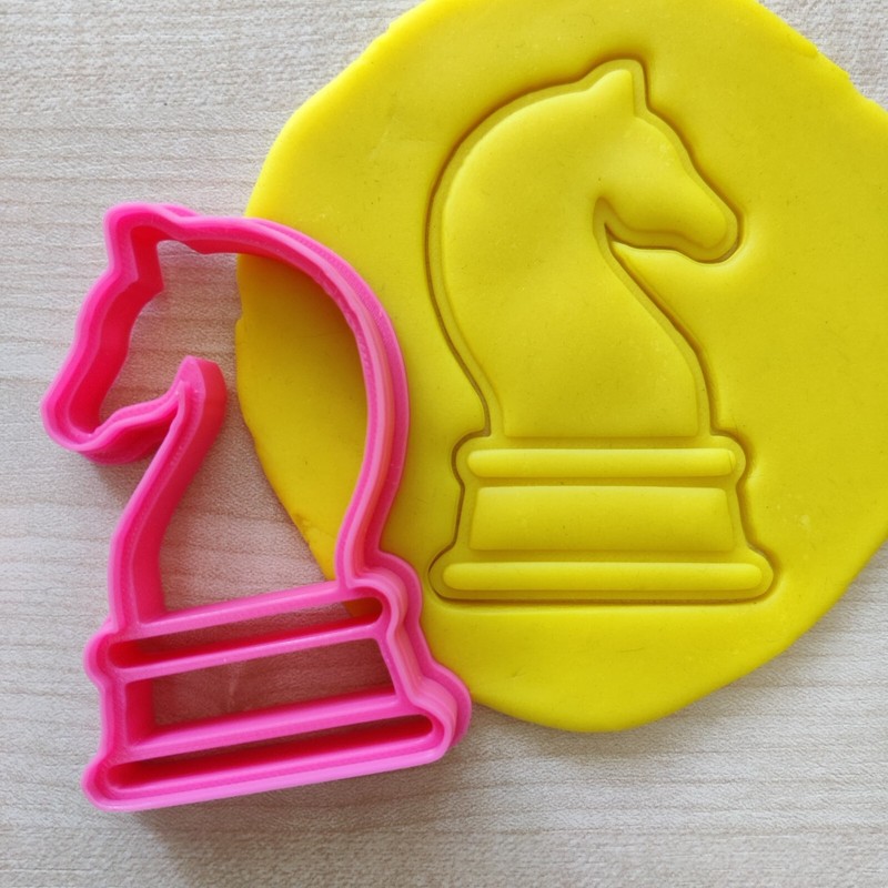 Chess Cookie Cutter Set, Chess game Piece Board Game Checkers Biscuit Fondant gallery