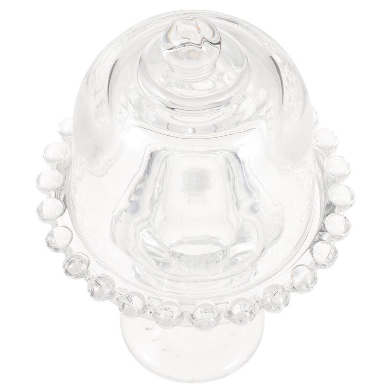 Small Covered Cake Plate Mini Plates with Dome Cupcake Display Stand