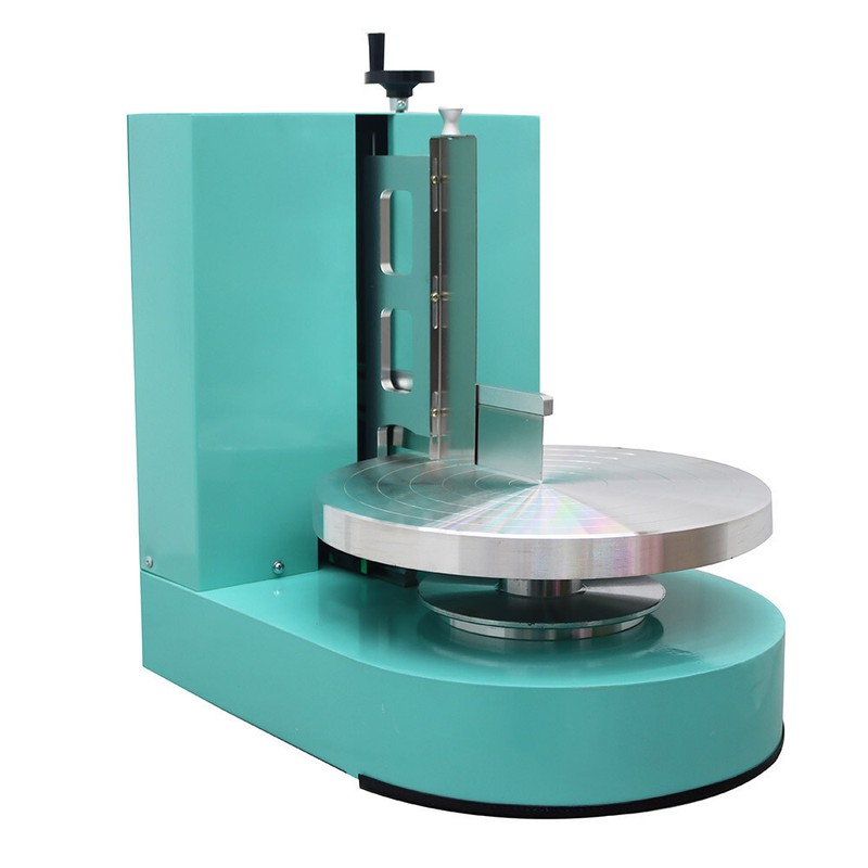 Green Color 4-12inch Cake Cream Spreading Coating Smearing Machine 110V 200W gallery