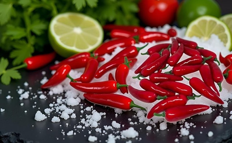 20Pcs Artificial Chili Peppers Decor, Realistic Red Plastic Vetables for gallery