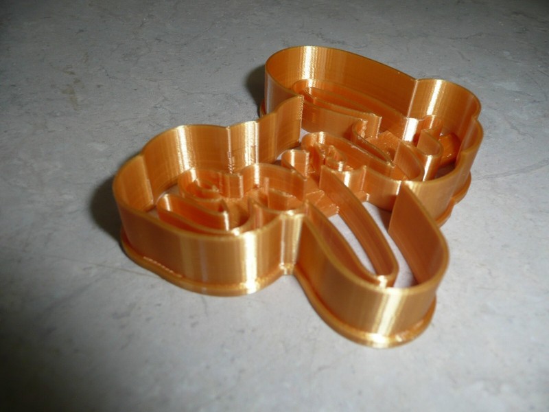 HOPE WORD CURSIVE LETTERS DETAILED COOKIE CUTTER MADE IN USA PR5055 gallery