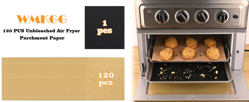 WGG 120 PCS Air Fryer Liners Disposable for Emeril Lagasse French Door gallery