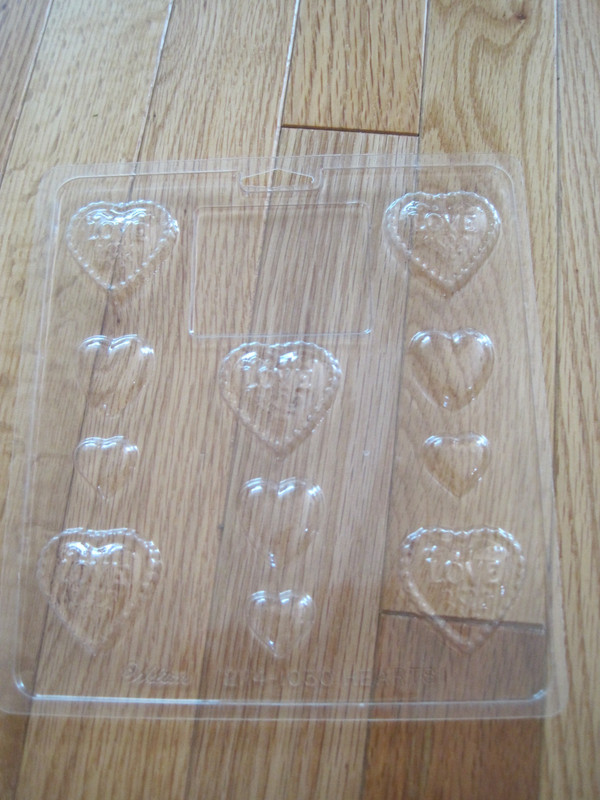 Lot of Valentine's Candy Molds - Various Hearts Love Cupid by Apollo ILA Wilton gallery