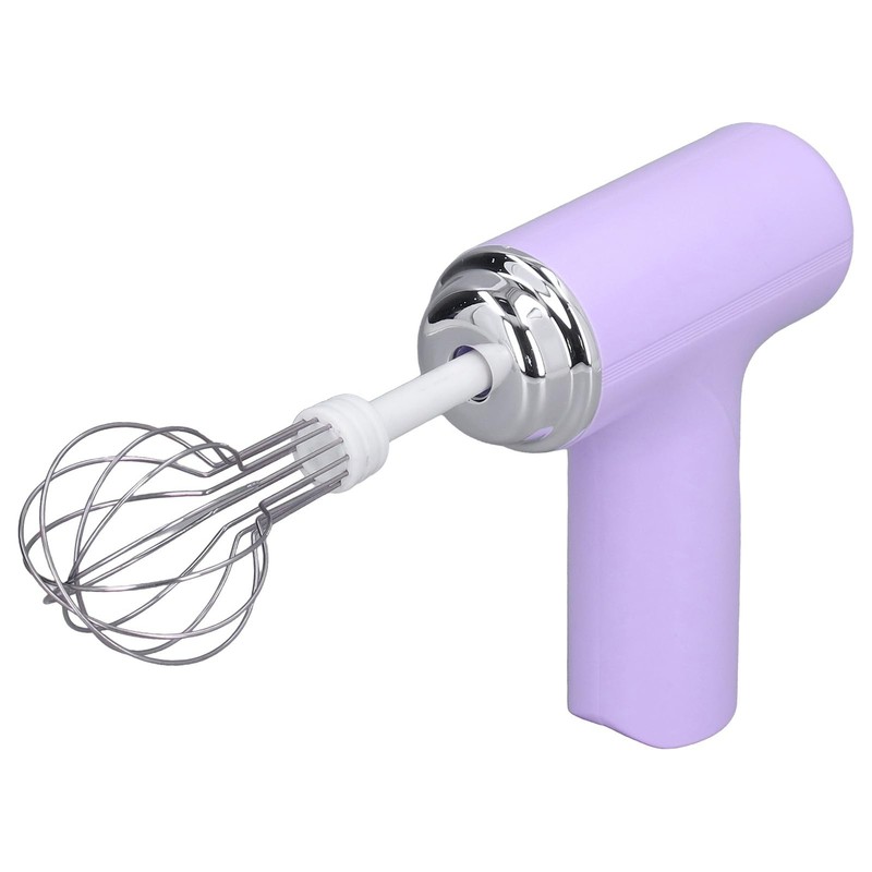 Electric Hand Mixer Whisk 3 Speed USB Rechargeable Egg Beater 2 Mixing Whisk gallery