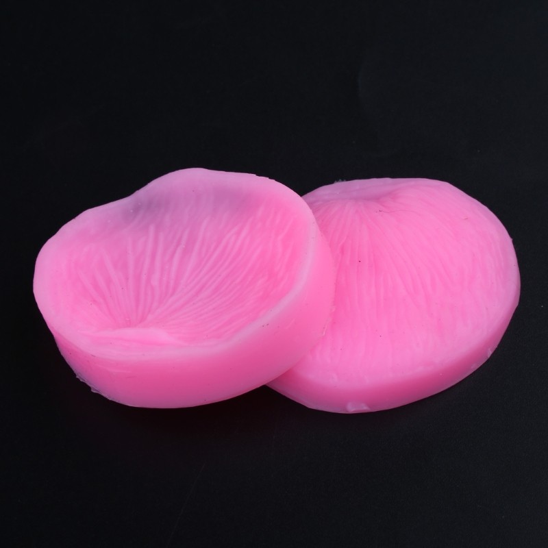 3D Flower Petals Mousse Silicone Mold Fondant Cake Border Moulds Chocolate Mould gallery