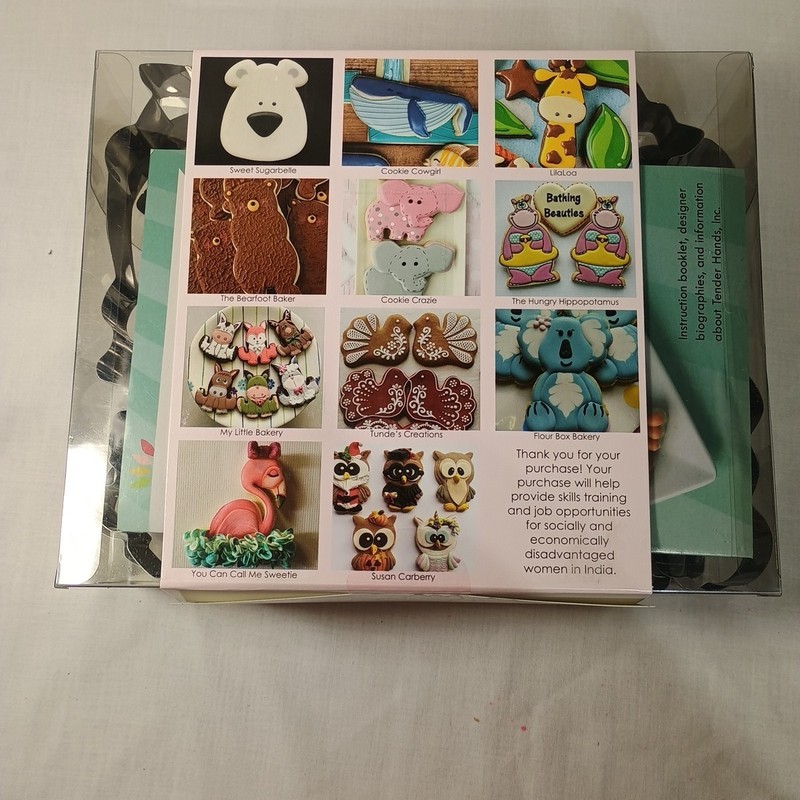 Sweet Elite Stainless Steel Cookie Cutters set Animals 17 Christmas 14 New gallery