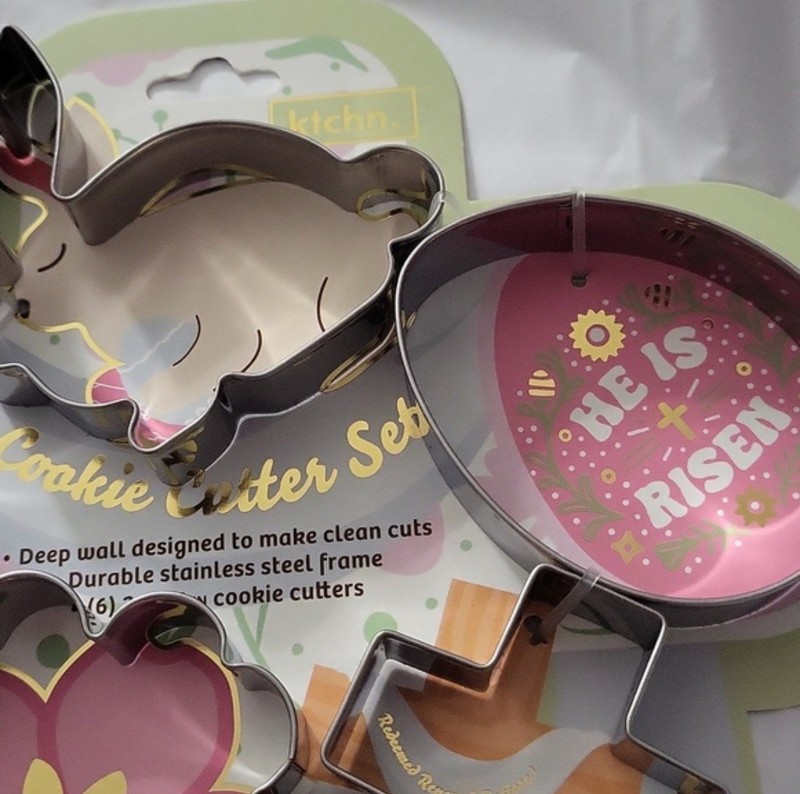 6 Easter Stainless Steal Cookie Cutter Set gallery