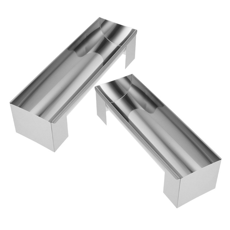 2 PCS U-shaped Mousse Cake Mold Roll Forming Baking Bread Loaf Pan gallery