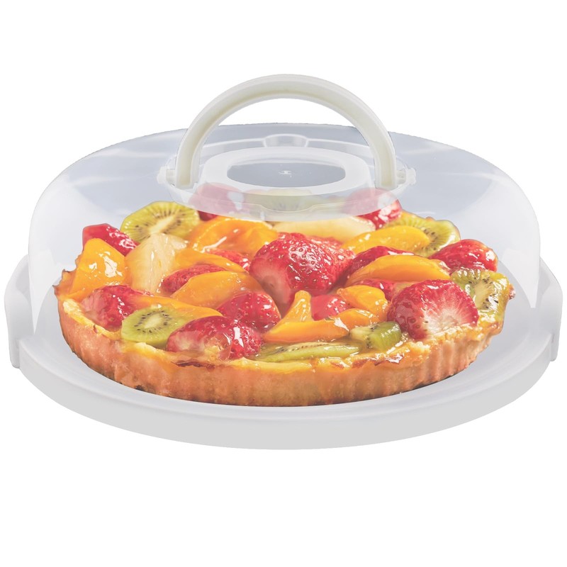 Pie, Cheesecake Carrier for up to 11 in Cake PieRound Cupcake Cake Holder for…