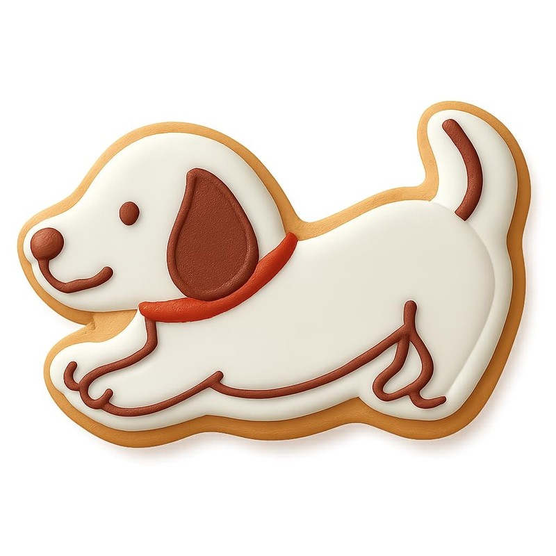 Stretching Dachshund Cookie Cutter - 4x2.2" Fun Baking Design Set gallery