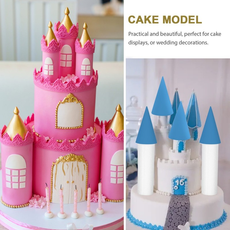 Foams Cake Practice Model Castle-shaped Cake Model Cake Practice Model gallery
