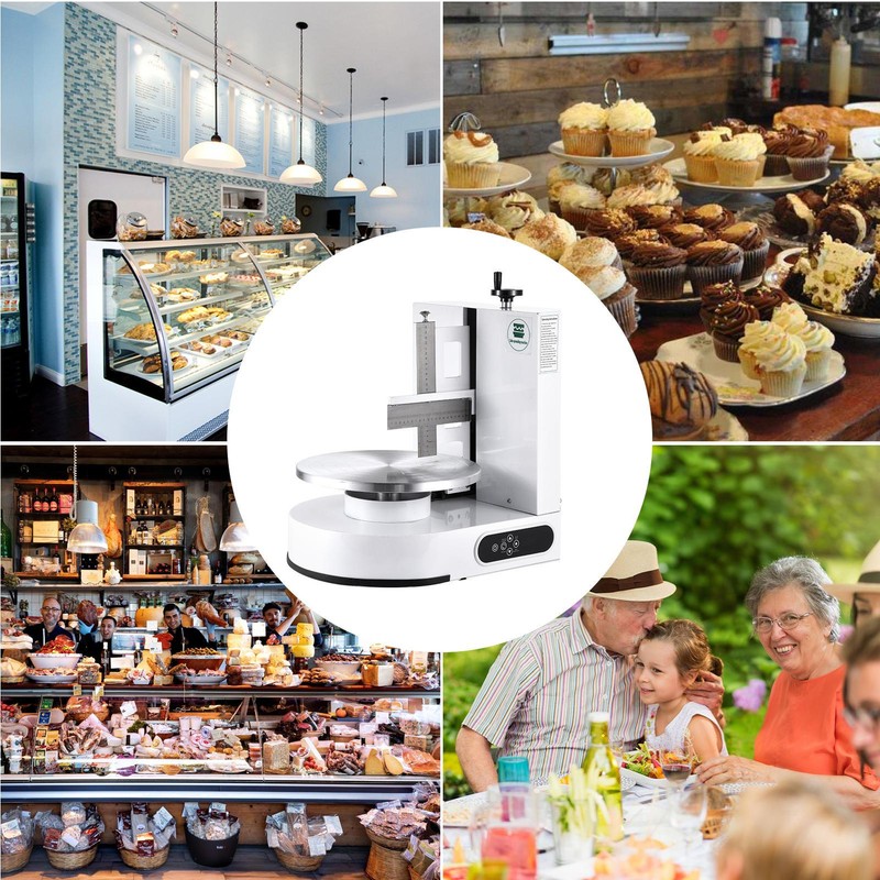 Automatic Cake Cream Spreading Machine Cake Icing Coating Spatula Spreader gallery