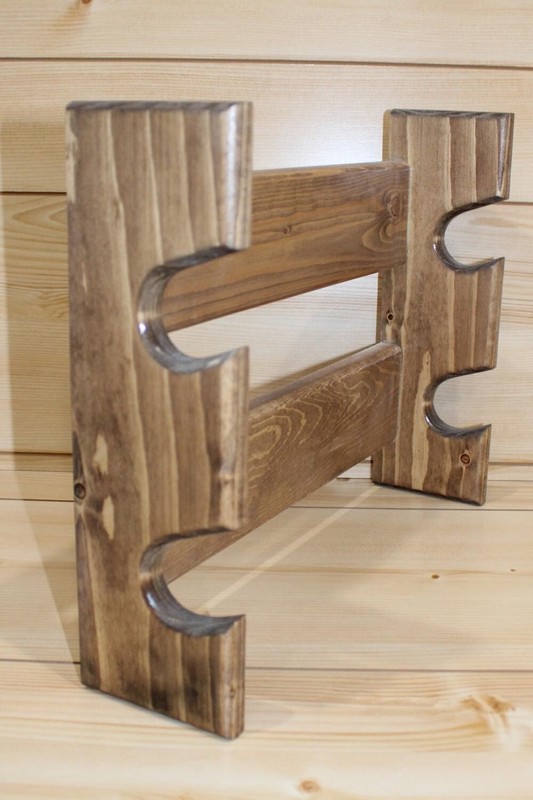 Rolling Pin Rack – Rolling Pin Rack for 2 – Wooden Rolling Pin Rack – Wall Mount gallery
