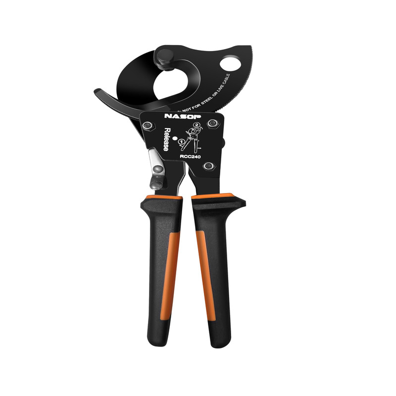 Nasop Compact Heavy Duty Ratcheting Cable Cutter For 300Mcm Copper 600Mcm
