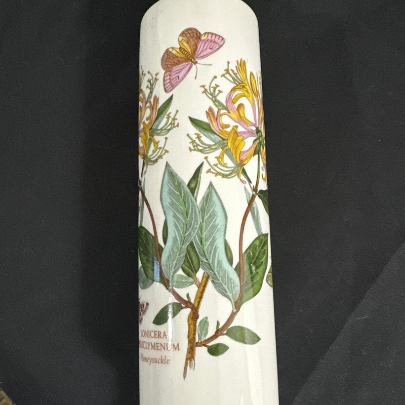 Portmeirion Botanic Garden Ice Water Rolling Pin, Honeysuckle And Moths,14in,new gallery