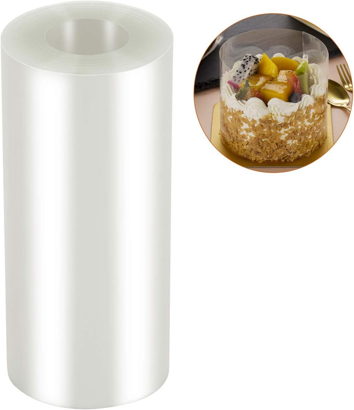 Cake Collars 10 X 394Inch (5.9 Mil Thick) Transparent Acetate Sheets Rolls for B gallery