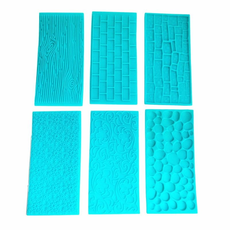 Silicone Mold 6pcs/set Household Kitchen Bake Dessert Children Parents DIY