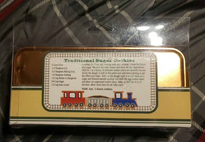 GLOBAL DECOR CHEW-CHEW SPECIAL 3 PIECE TRAIN COOKIE CUTTER SET COPPER PLATED NEW gallery
