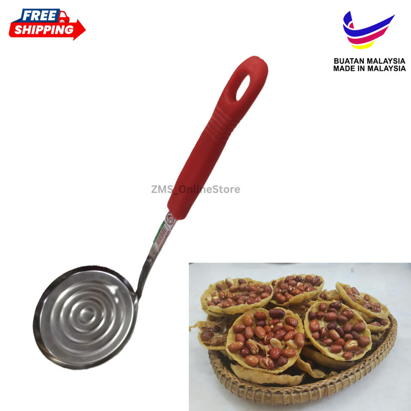 Single Rempeyek Tempeyek Mould Stainless Steel Tempeyek Mold Fritters 10cm