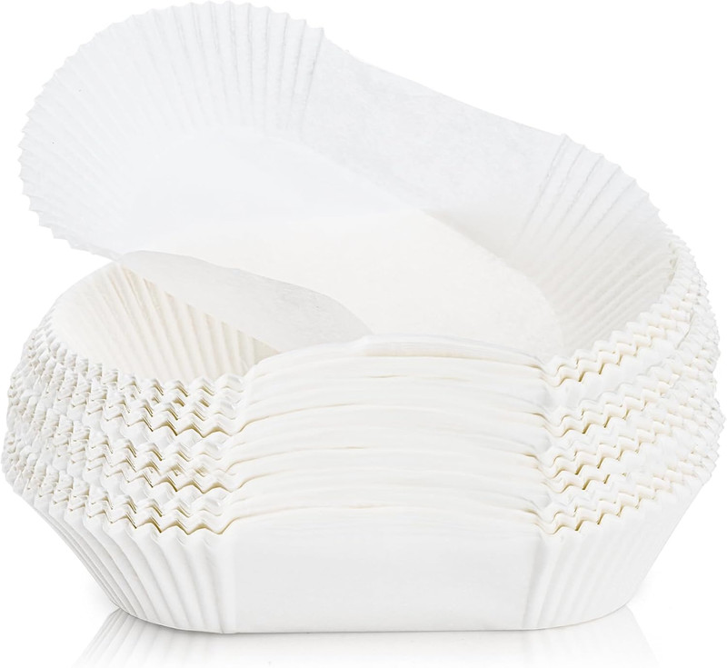 80 PCS Bread Baking Liners, 2 LB Paper Loaf Pan Liners, Greaseproof Bread Tin Li