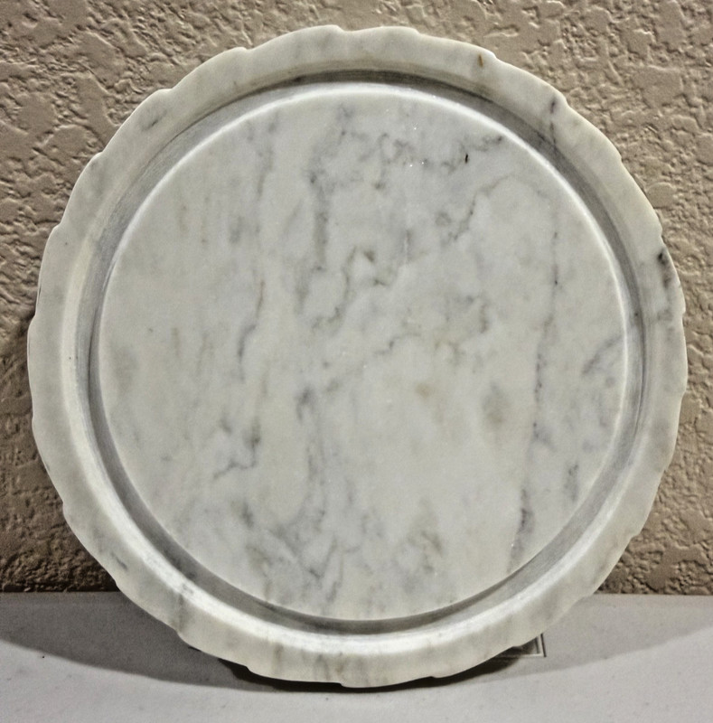 Marble Cake Stand with Glass Dome Lid, Cake Holder with Lid gallery