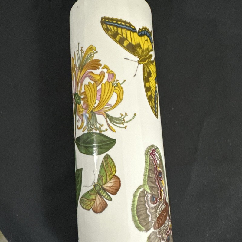 Portmeirion Botanic Garden Ice Water Rolling Pin, Honeysuckle And Moths,14in,new gallery