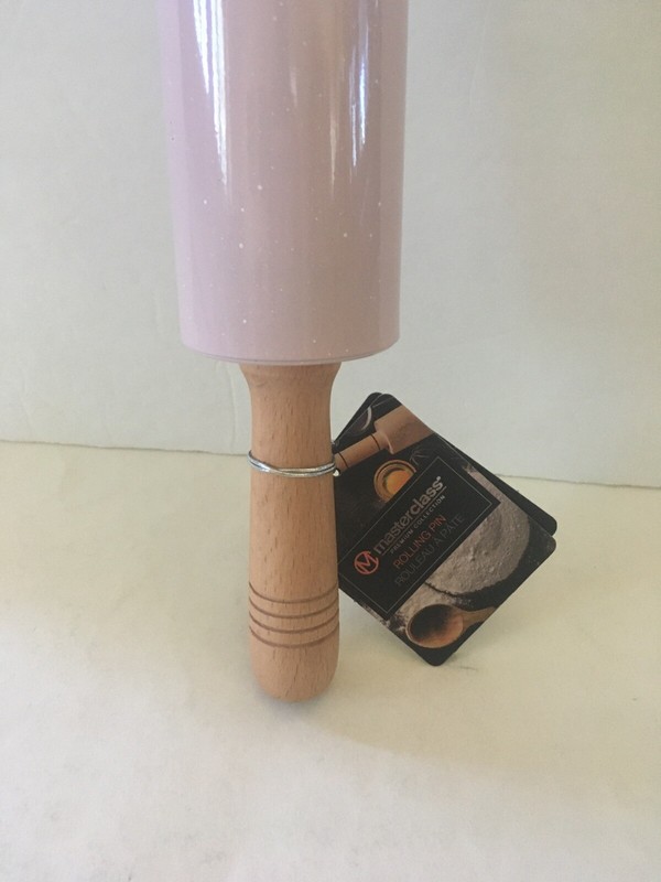 Pink Rolling Pin Wioden Handles Masterclass New gallery