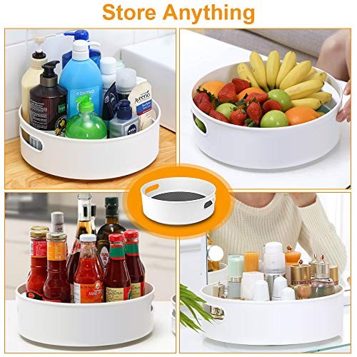 Lazy Susan Turntable Storage Containers Organizer for Kitchen, Cabinet, 2pack gallery