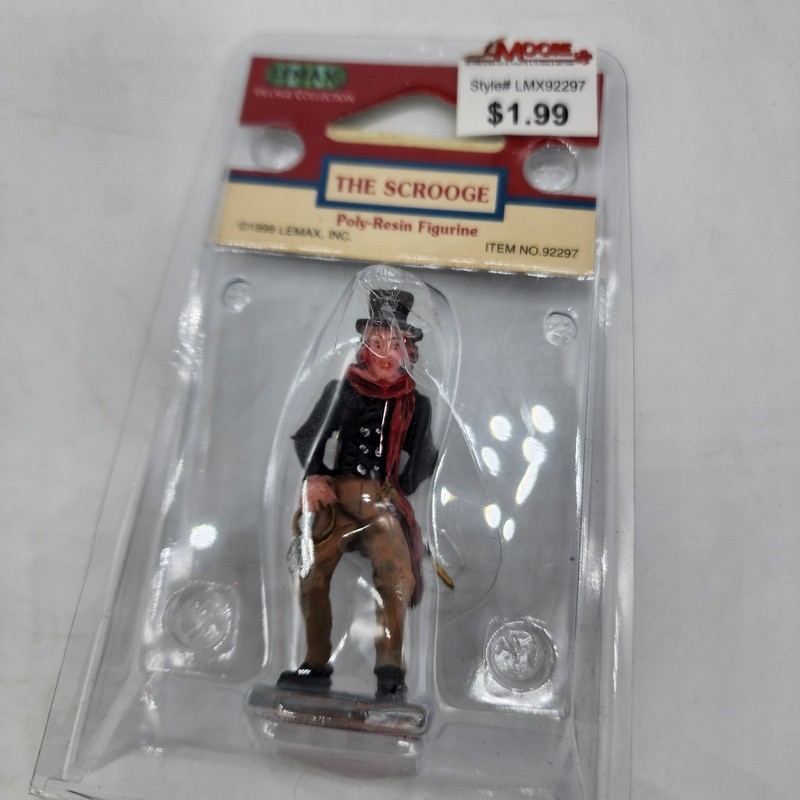Lemax Decoration ‘Scrooge’ Christmas Cake Decorating Xmas Victorian Figure