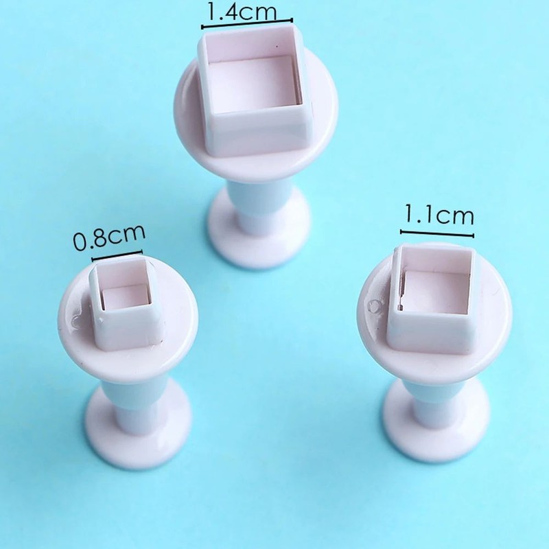 Geometry Pentagram Plunger Cutter-For Biscuit Cookie Cake Mold Decorating 3/4PCS