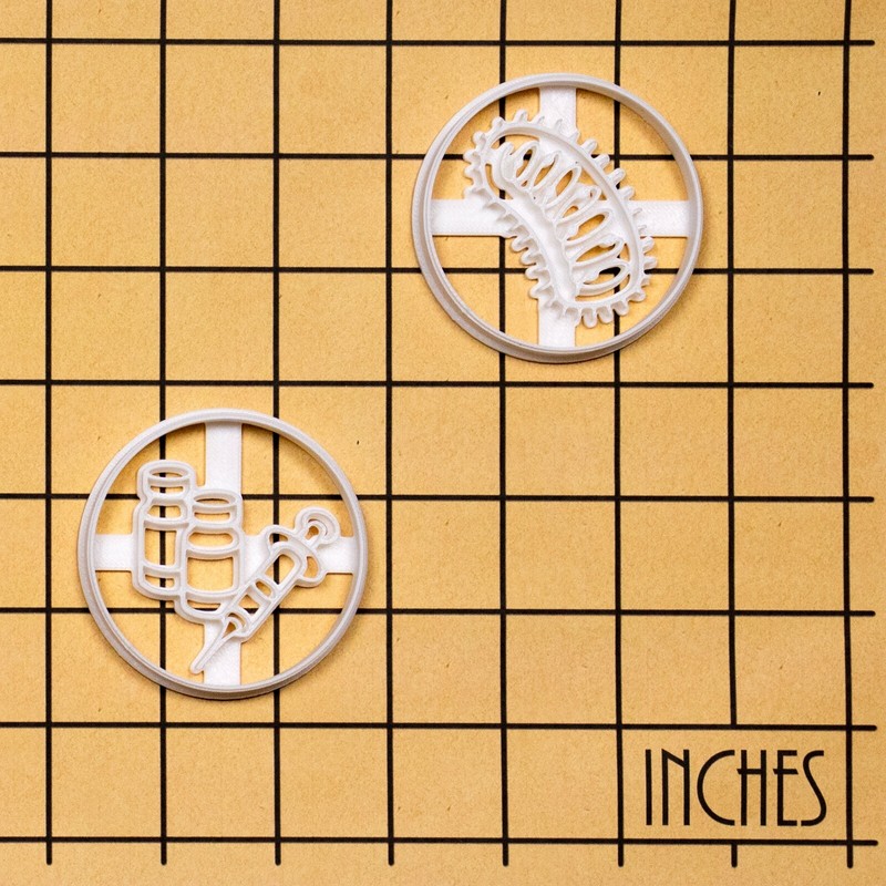 Rabies Virus & Vaccine Cookie Cutters - veterinary microbiology dog vaccination gallery
