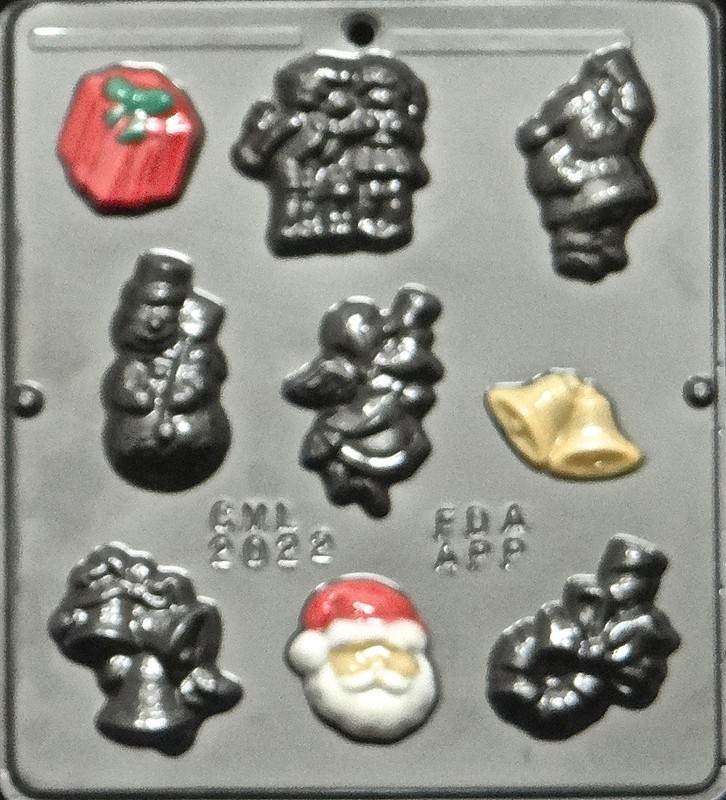 Christmas Assortment Chocolate Candy Mold Christmas 2022 NEW