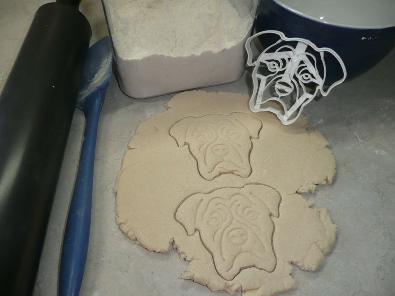 BOXER DOG FACE DETAILED INTELLIGENT DEVOTED BREED COOKIE CUTTER USA PR3843 gallery