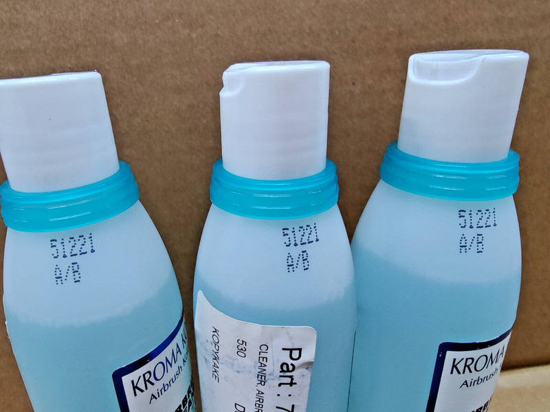 Kopykake Airbrush Kolors, Airbrush Cleaner 8FL OZ, 240ML, Lot of 3, BATCH# 51221 gallery