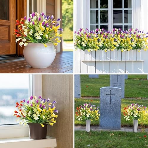 12 Bundles Calla Lily (300 Heads) Artificial Flowers for 12P Color Mix gallery