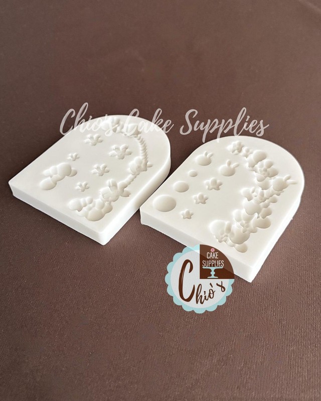 Bubbles/Pearls & Flowers Garland Silicone Molds gallery