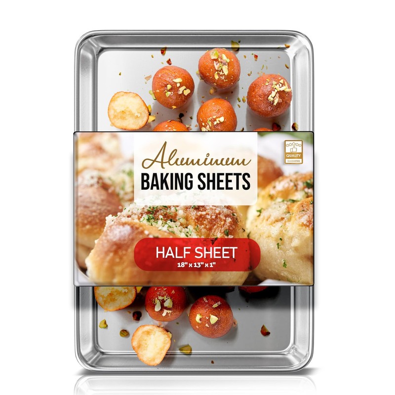 Eatex Aluminum Baking Sheet Steel Cookie Sheet 18 X 13 Half Sheet Baking Pan