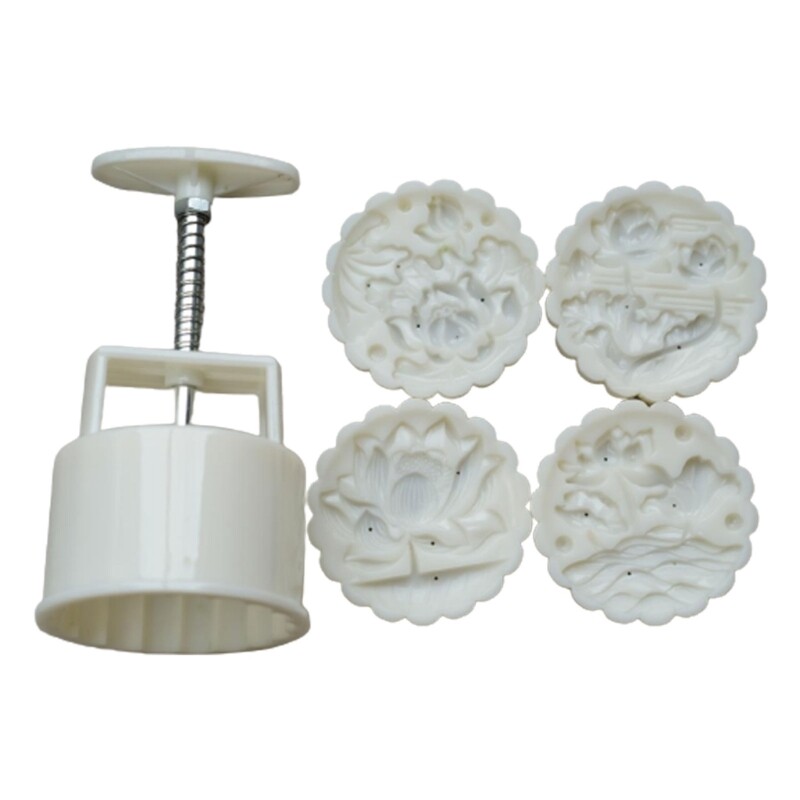 Traditional Cake Mold for MidAutumn Festival Home Baking Tool 200G