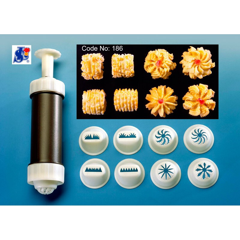 Pineapple Tart Nastar Mold Custard Cookies Biscuits Pump 8 Pattern Free Shipping