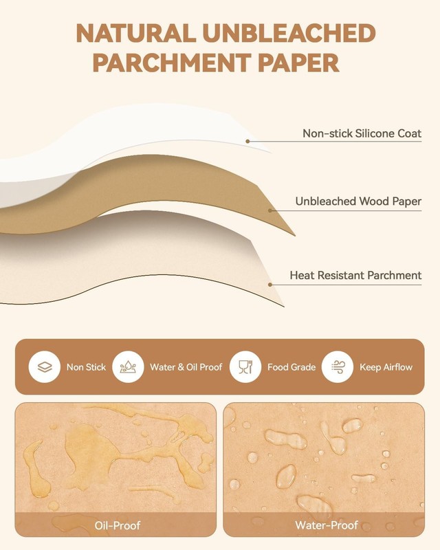 125PCs Air Fryer Parchment Paper Liners patible with Our Place Lar gallery