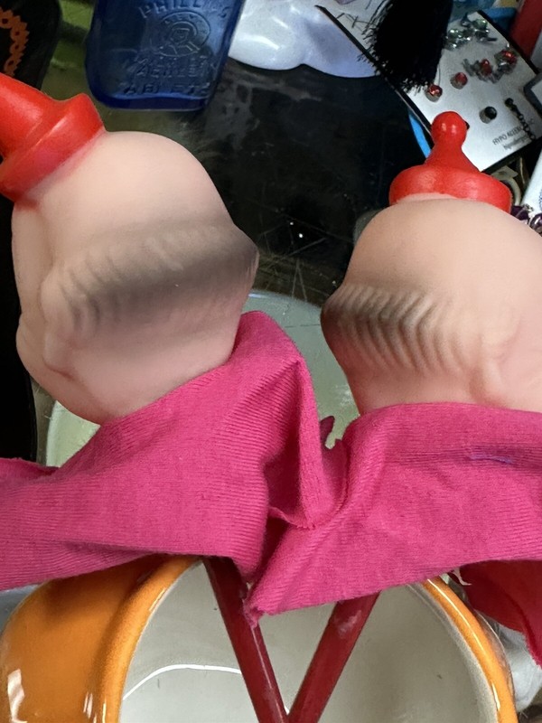 Vintage Red Clown 7" Rubber Cake/Cupcake Toppers (each sold separately) gallery