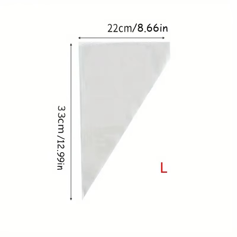 100PCS Disposable Pastry Bags, Extra Strong&Leak-Proof Piping Bags for Cake Deco gallery