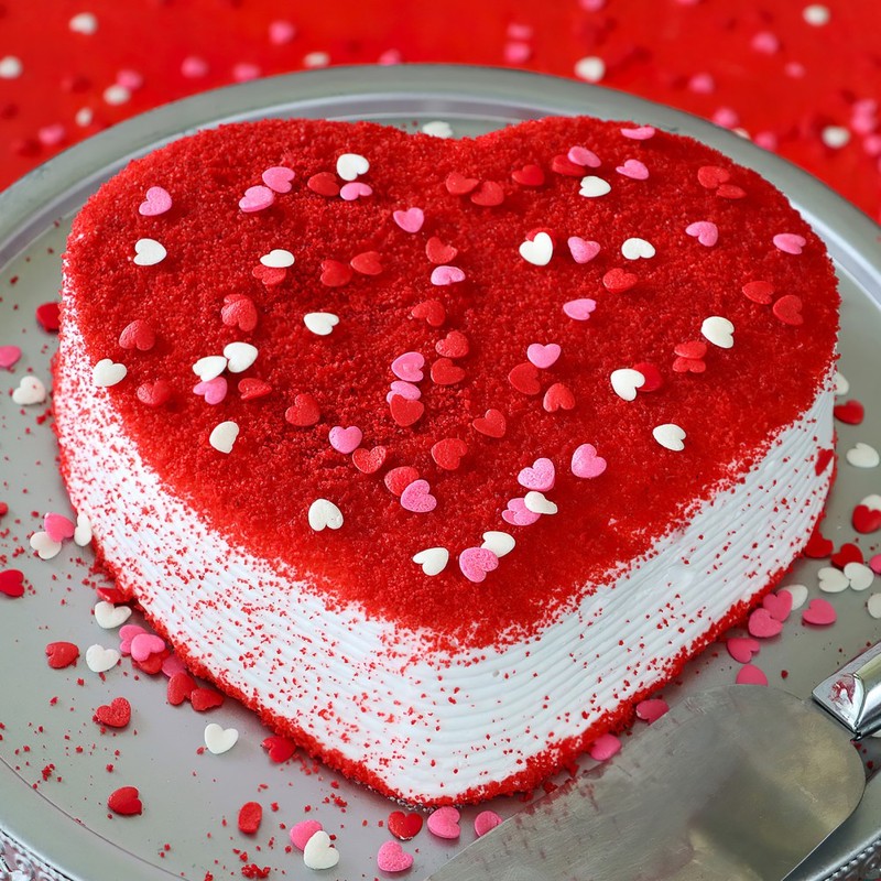 Compact White Foam Heart Cake Dummy for Decorating Practice and Event Displays gallery