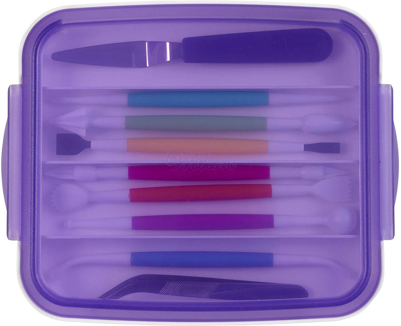 Fondant and Gum Paste Tools Set, 10-Piece gallery